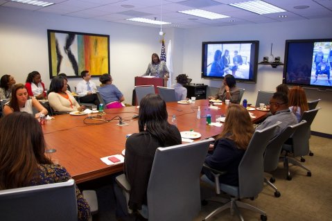 JMA's Conferencing is State of the Art JMA Staff Meeting